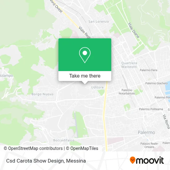Csd Carota Show Design map