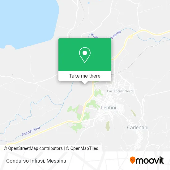 Condurso Infissi map