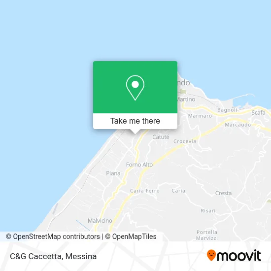 C&G Caccetta map
