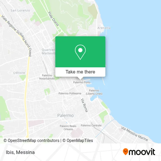 Ibis map