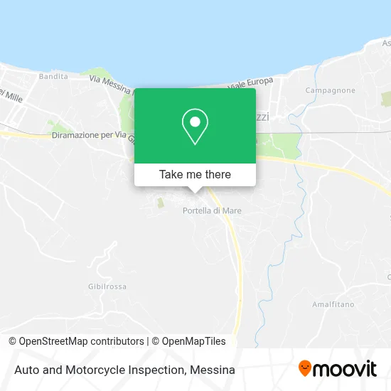 Auto and Motorcycle Inspection map
