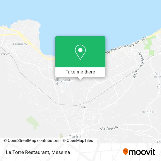 La Torre Restaurant map