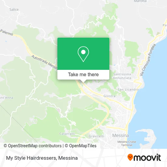 My Style Hairdressers map