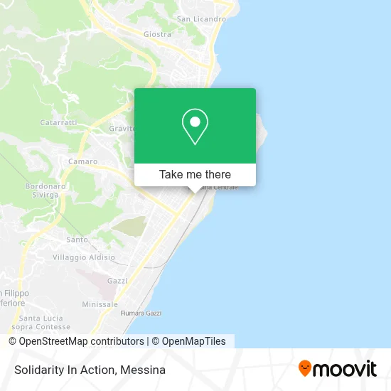 Solidarity In Action map