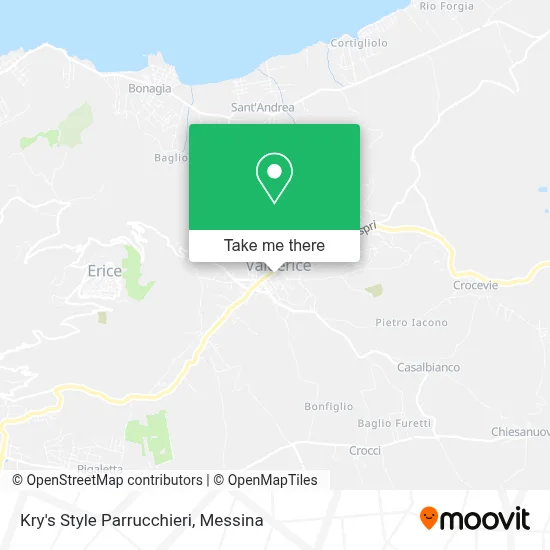 Kry's Style Parrucchieri map