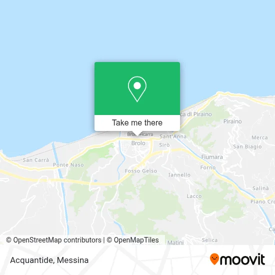 Acquantide map