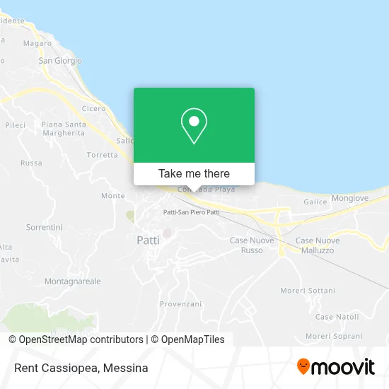 Rent Cassiopea map