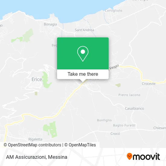AM Assicurazioni map