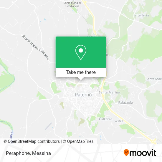 Peraphone map