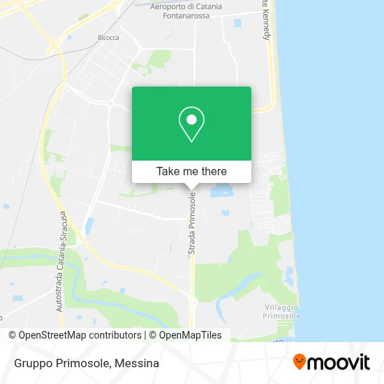 Gruppo Primosole map