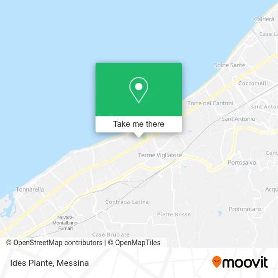 Ides Piante map