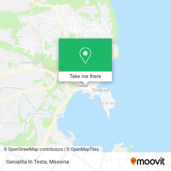 Genialita In Testa map