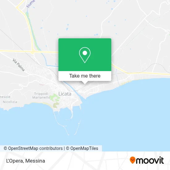 L'Opera map