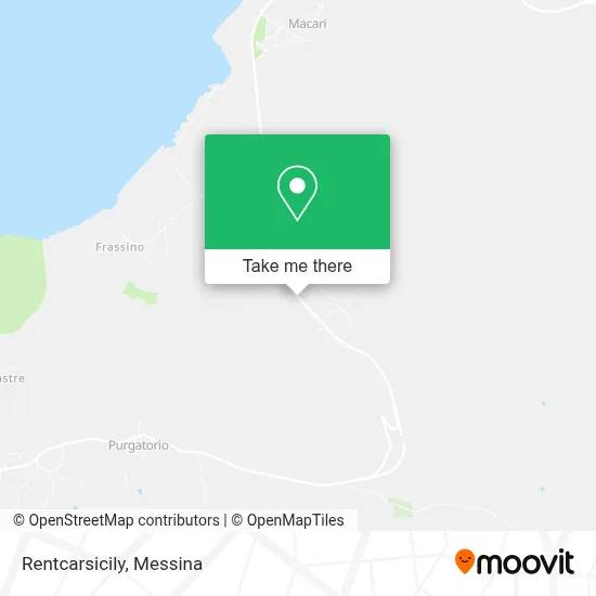 Rentcarsicily map