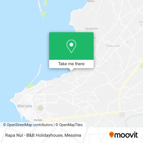 Rapa Nui - B&B Holidayhouse map