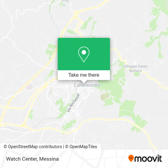 Watch Center map