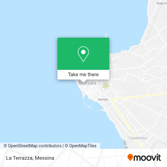 La Terrazza map