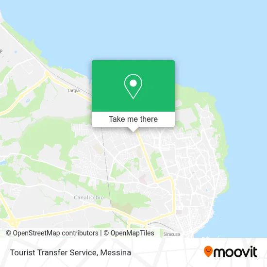 Tourist Transfer Service map