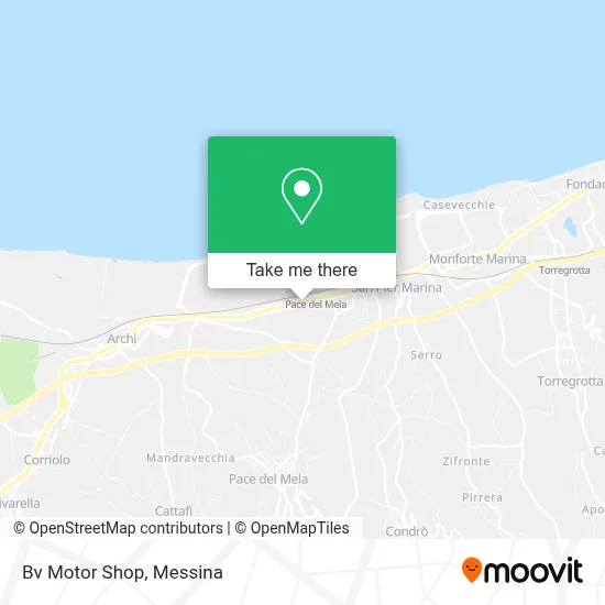 Bv Motor Shop map