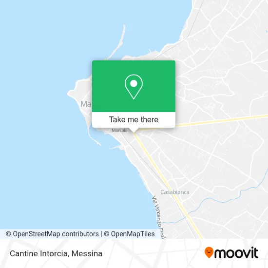 Cantine Intorcia map