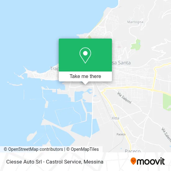 Ciesse Auto Srl - Castrol Service map