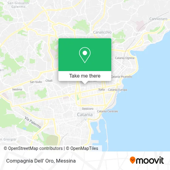Compagnia Dell' Oro map