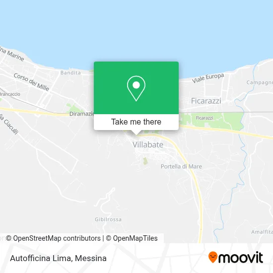 Autofficina Lima map