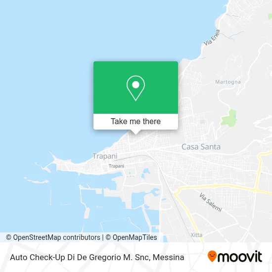 Auto Check-Up Di De Gregorio M. Snc map