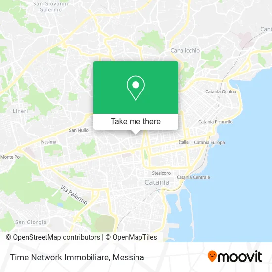 Time Network Immobiliare map