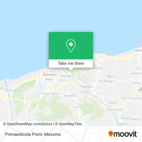 Primaedicola Point map