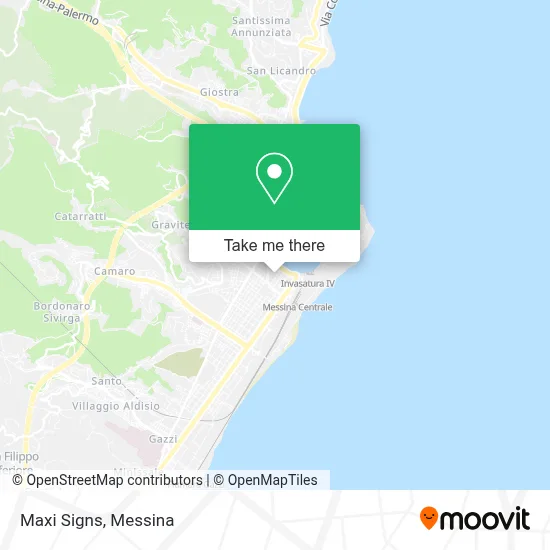 Maxi Signs map
