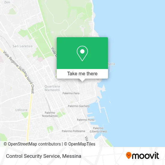 Control Security Service map