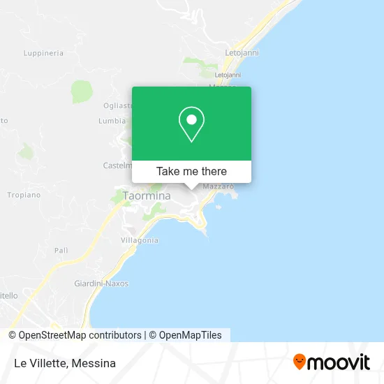 Le Villette map