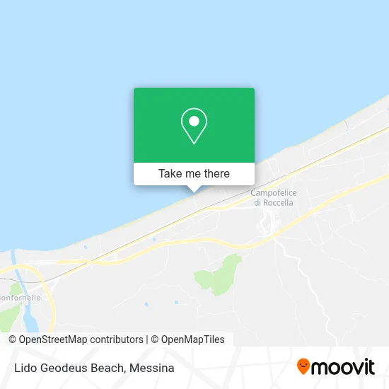 Lido Geodeus Beach map