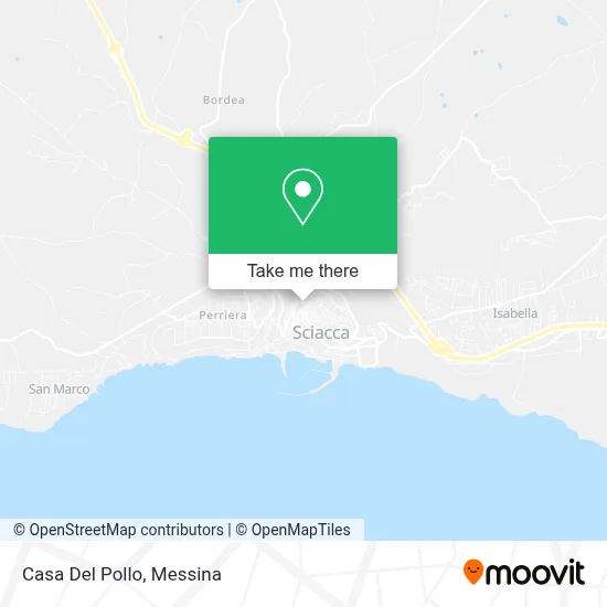 Casa Del Pollo map