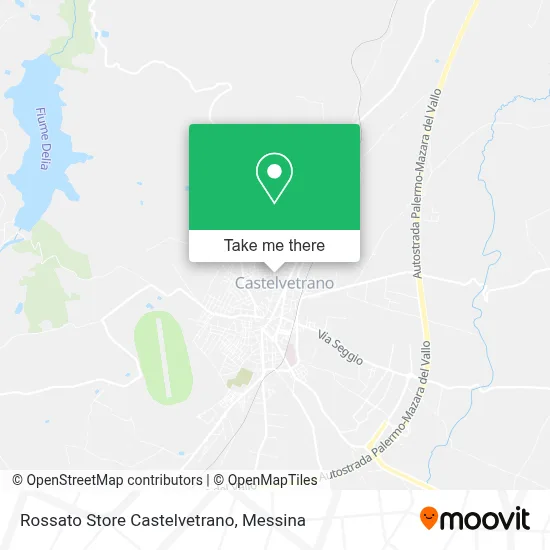 Rossato Store Castelvetrano map