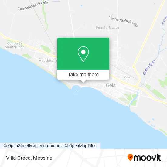 Villa Greca map