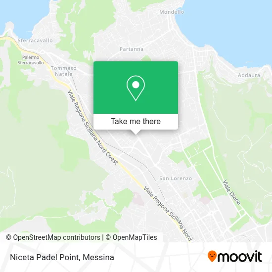 Niceta Padel Point map