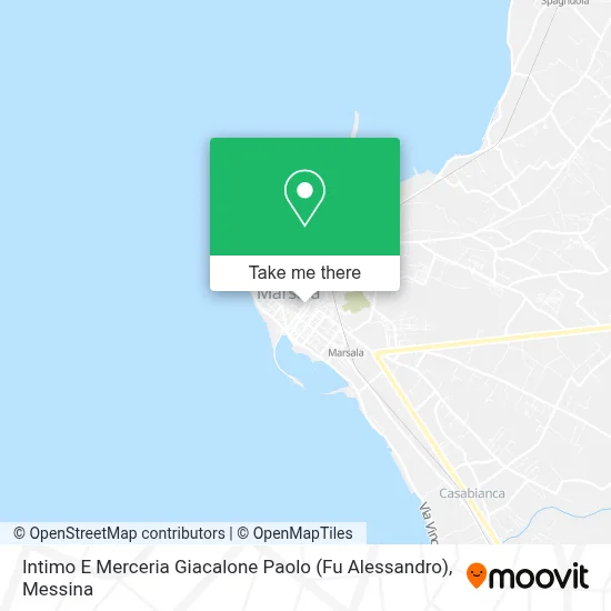 Intimo E Merceria Giacalone Paolo (Fu Alessandro) map