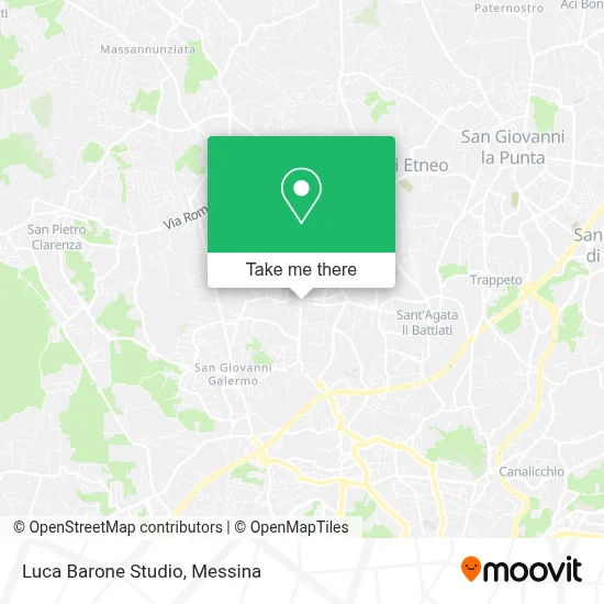 Luca Barone Studio map