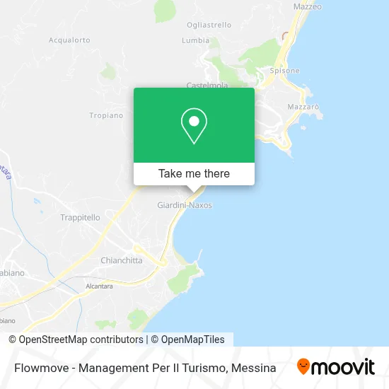 Flowmove - Management Per Il Turismo map