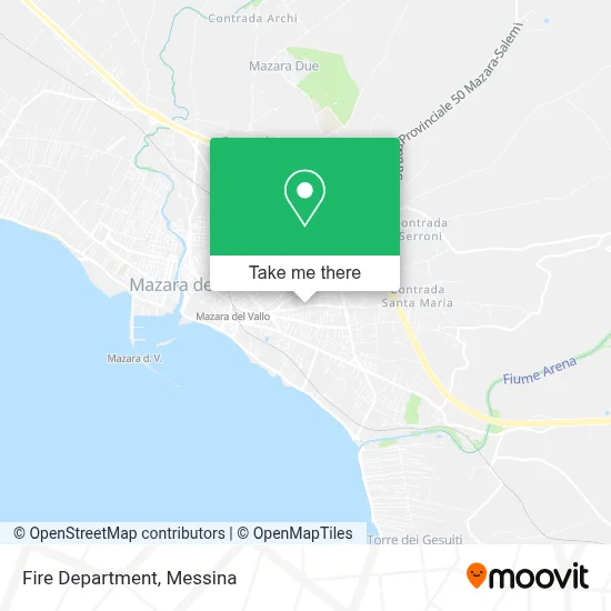 Fire Department map
