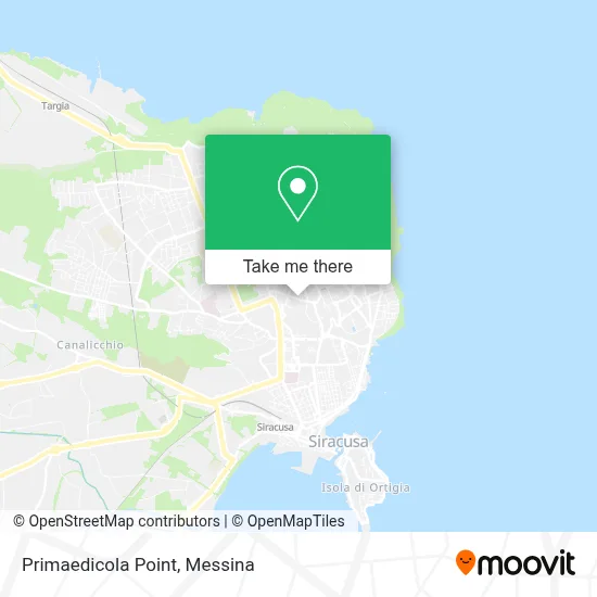 Primaedicola Point map