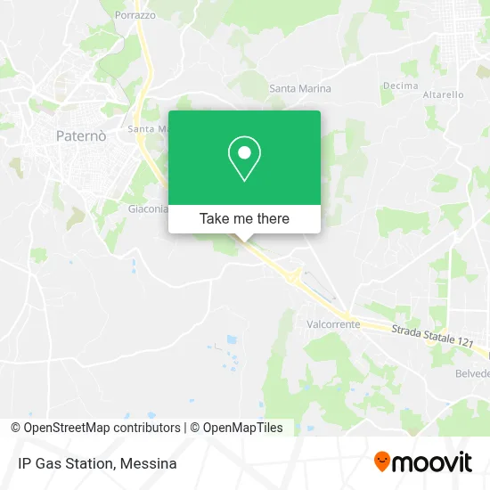 IP Gas Station map