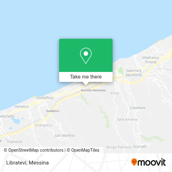 Libratevi map