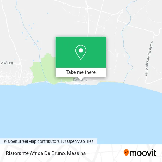 Ristorante Africa Da Bruno map