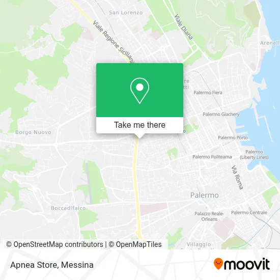 Apnea Store map