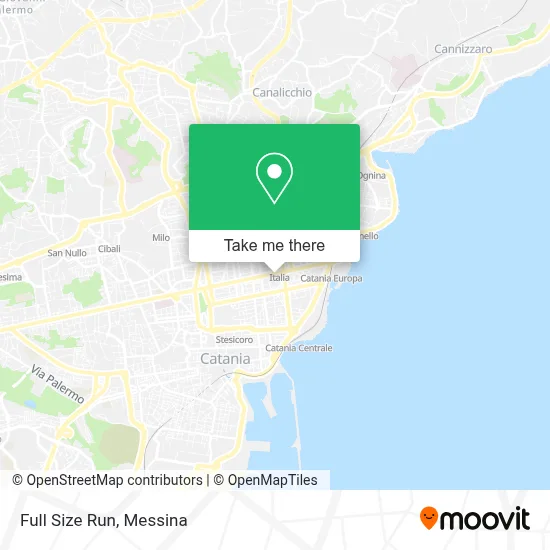 Full Size Run map