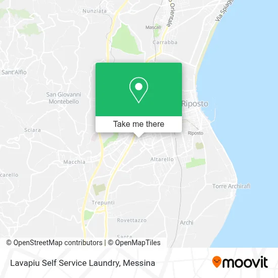 Lavapiu Self Service Laundry map