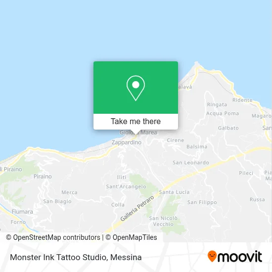 Monster Ink Tattoo Studio map